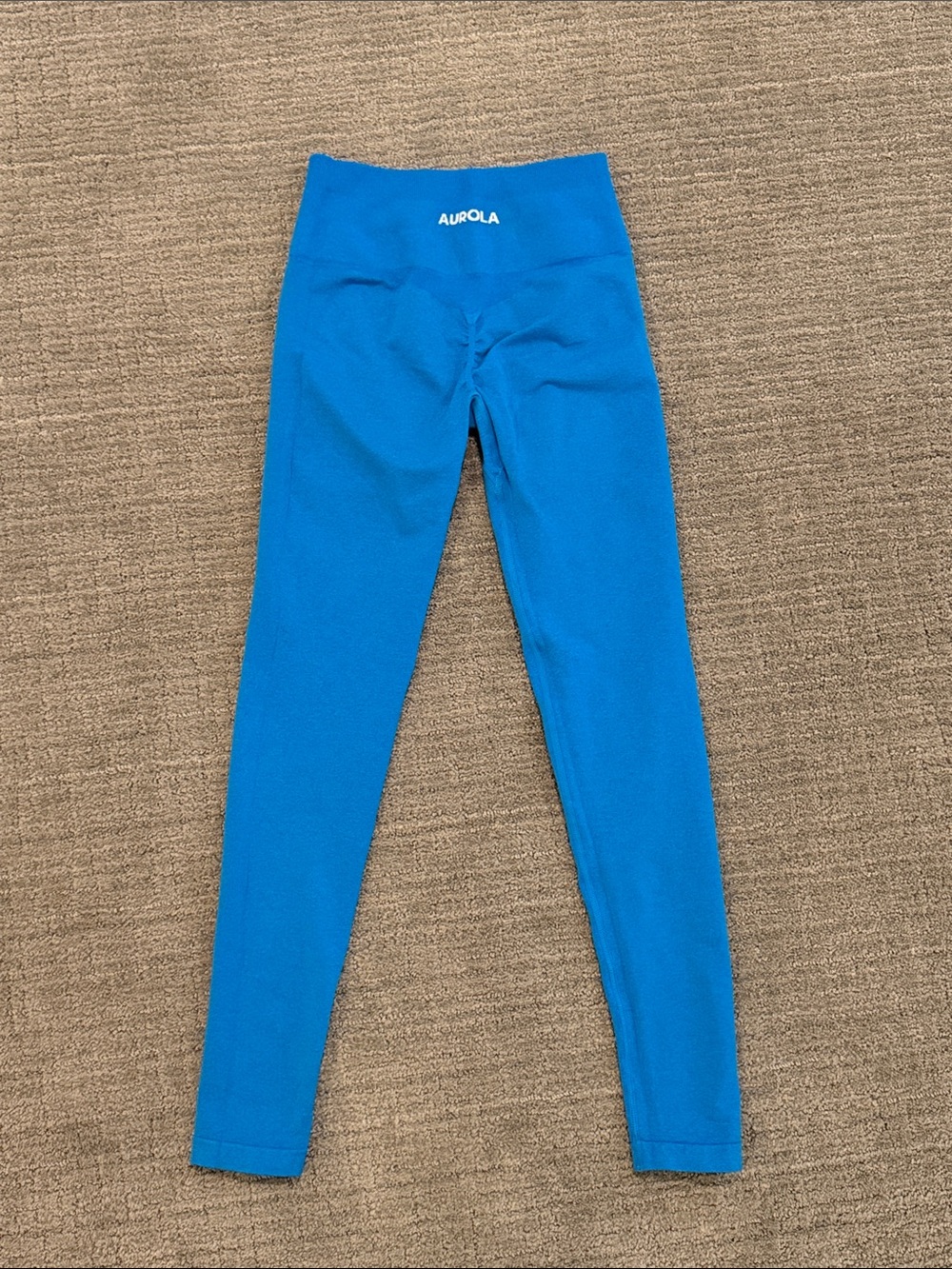 Aurola High-Rise Electric Blue Performance Leggings